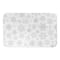 Designs Direct Simple Snowflake Pattern Bath Mat, 34" x 21"